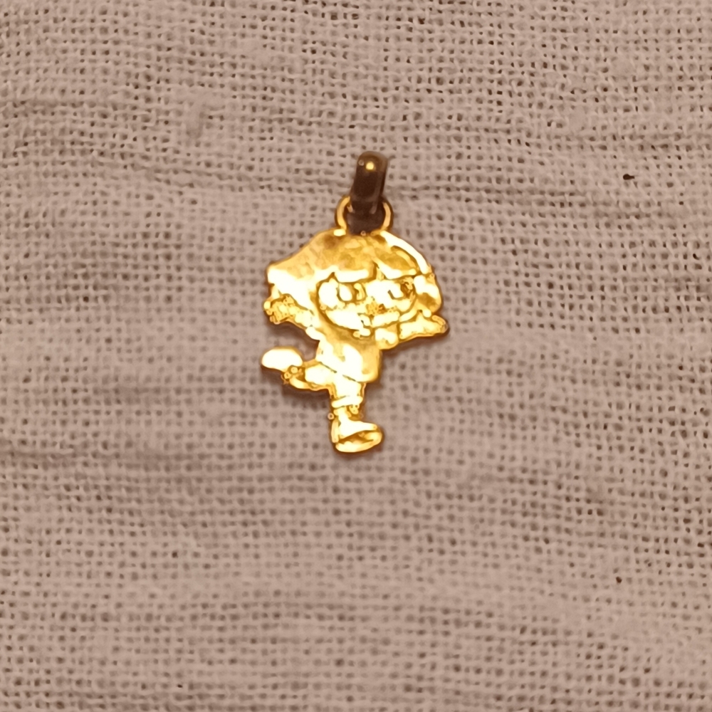 Dora Charm 10k Yellow Gold
